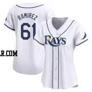 Erasmo Ramirez Women's Tampa Bay Rays White Limited Home Jersey