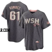 Erasmo Ramirez Youth Washington Nationals Gray Replica 2022 City Connect Jersey