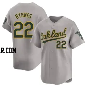 Eric Byrnes Men's Oakland Athletics Gray Limited Away Jersey