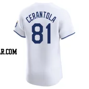 Eric Cerantola Men's Kansas City Royals White Elite Home Jersey