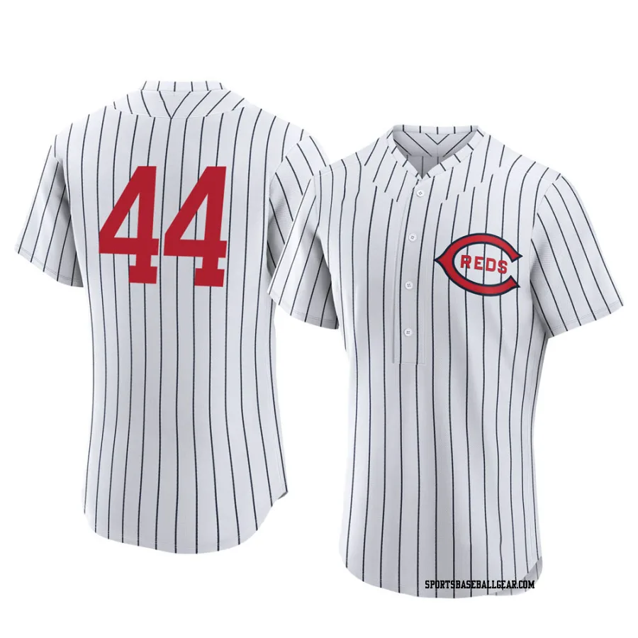 Eric Davis Men's Cincinnati Reds White Authentic 2022 Field Of Dreams Jersey