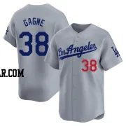 Eric Gagne Men's Los Angeles Dodgers Gray Limited Away Jersey