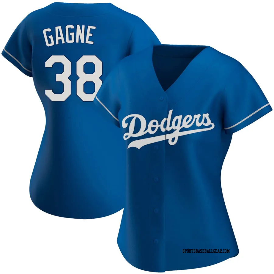 Eric Gagne Women's Los Angeles Dodgers Royal Authentic Alternate Jersey