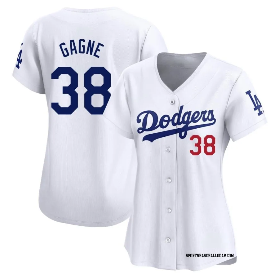 Eric Gagne Women's Los Angeles Dodgers White Limited Home Jersey