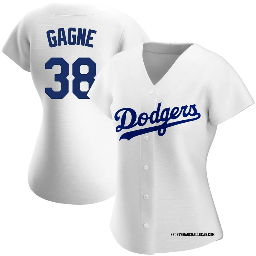 Eric Gagne Women's Los Angeles Dodgers White Replica Home Jersey