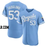 Eric Skoglund Men's Kansas City Royals Light Blue Authentic 2022 Alternate Jersey