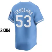 Eric Skoglund Men's Kansas City Royals Light Blue Limited Alternate Jersey