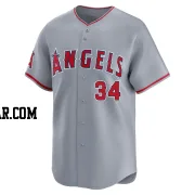 Eric Wagaman Youth Los Angeles Angels Gray Limited Away Jersey