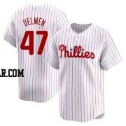 Erich Uelmen Men's Philadelphia Phillies White Limited Home Jersey