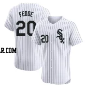 Erick Fedde Men's Chicago White Sox White Elite Home Jersey