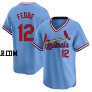 Erick Fedde Men's St. Louis Cardinals Light Blue Limited Cooperstown Collection Jersey