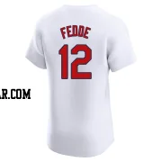 Erick Fedde Men's St. Louis Cardinals White Elite Home Jersey