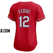 Erick Fedde Women's St. Louis Cardinals Red Limited 2024 City Connect Jersey