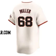 Erik Miller Men's San Francisco Giants Cream Elite Home Jersey