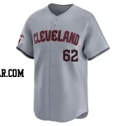 Erik Sabrowski Men's Cleveland Guardians Gray Limited Road Jersey