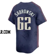 Erik Sabrowski Men's Cleveland Guardians Navy Limited 2024 City Connect Jersey