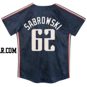 Erik Sabrowski Toddler Cleveland Guardians Navy Limited Preschool & 2024 City Connect Jersey