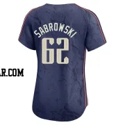 Erik Sabrowski Women's Cleveland Guardians Navy Limited 2024 City Connect Jersey