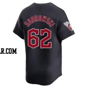 Erik Sabrowski Youth Cleveland Guardians Navy Limited Alternate Jersey