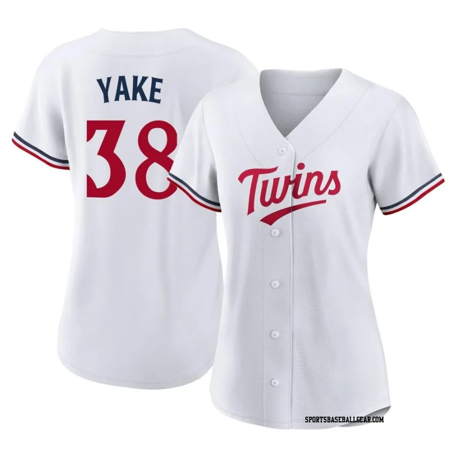 Ernie Yake Women's Minnesota Twins White Authentic Home Jersey