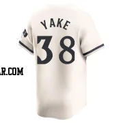 Ernie Yake Youth Minnesota Twins Cream Limited Alternate Jersey