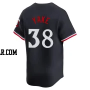 Ernie Yake Youth Minnesota Twins Navy Limited Alternate Jersey