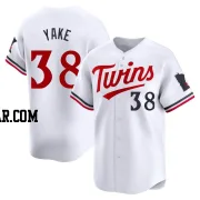 Ernie Yake Youth Minnesota Twins White Limited Home Jersey