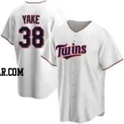 Ernie Yake Youth Minnesota Twins White Replica Home Jersey