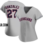 Esteban Gonzalez Women's Cleveland Guardians Gray Authentic Road Jersey