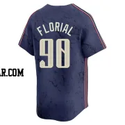 Estevan Florial Men's Cleveland Guardians Navy Limited 2024 City Connect Jersey