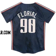 Estevan Florial Toddler Cleveland Guardians Navy Limited Preschool & 2024 City Connect Jersey