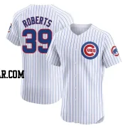 Ethan Roberts Men's Chicago Cubs White Elite Home Jersey