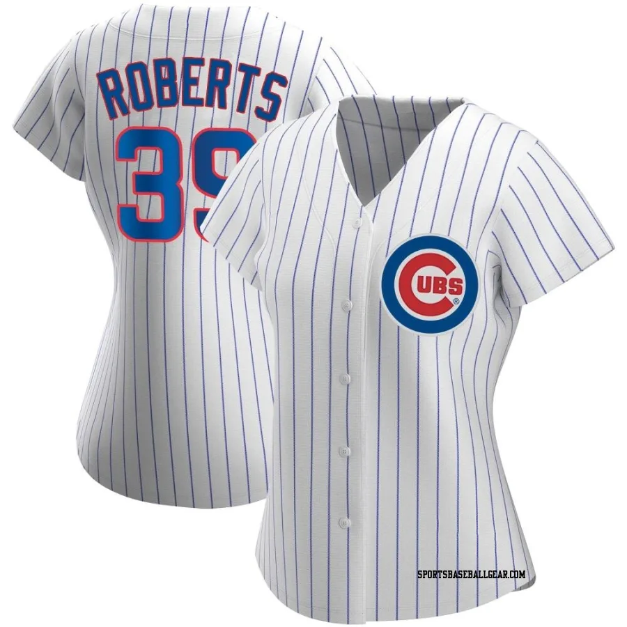 Ethan Roberts Women's Chicago Cubs White Replica Home Jersey