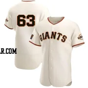 Ethan Small Men's San Francisco Giants Cream Authentic Home Jersey