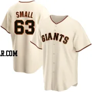 Ethan Small Men's San Francisco Giants Cream Replica Home Jersey