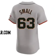 Ethan Small Men's San Francisco Giants Gray Elite Road Jersey