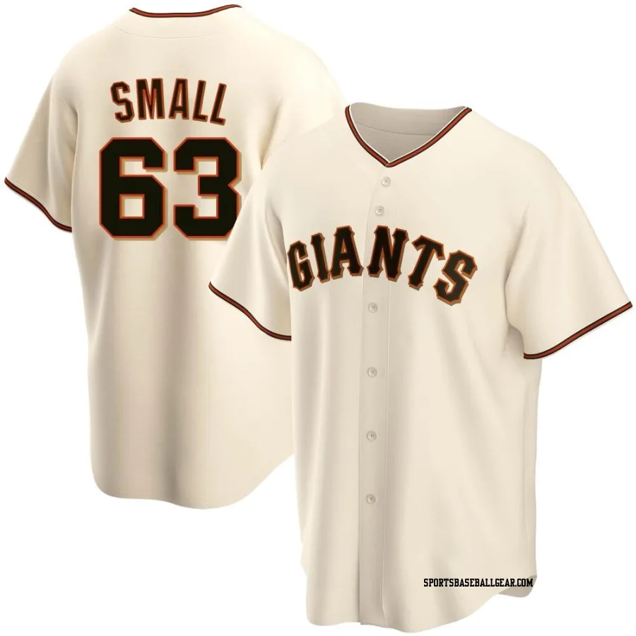 Ethan Small Youth San Francisco Giants Cream Replica Home Jersey