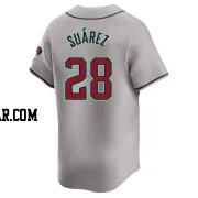 Eugenio Suarez Men's Arizona Diamondbacks Gray Limited Away Jersey