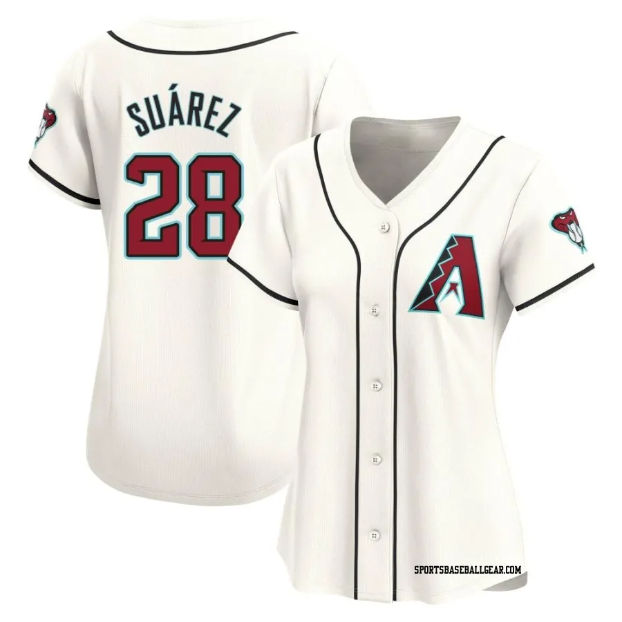 Eugenio Suarez Women's Arizona Diamondbacks White Limited Home Jersey