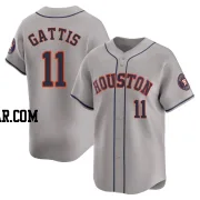 Evan Gattis Men's Houston Astros Gray Limited Away Jersey