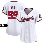 Evan Lee Women's Washington Nationals White Limited Home Jersey