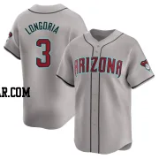 Evan Longoria Men's Arizona Diamondbacks Gray Limited Away Jersey