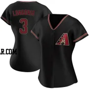 Evan Longoria Women's Arizona Diamondbacks Black Authentic Alternate Jersey