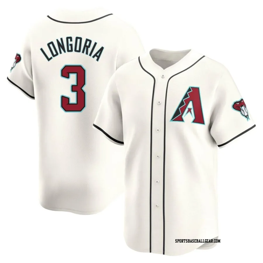 Evan Longoria Youth Arizona Diamondbacks White Limited Home Jersey