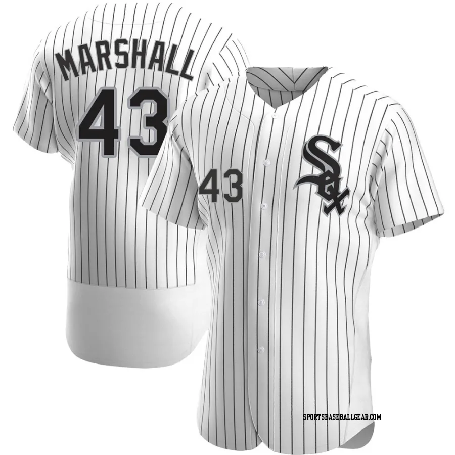 Evan Marshall Men's Chicago White Sox White Authentic Home Jersey