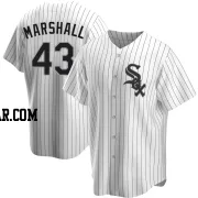 Evan Marshall Men's Chicago White Sox White Replica Home Jersey