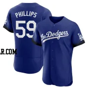 Evan Phillips Men's Los Angeles Dodgers Royal Authentic 2021 City Connect Jersey