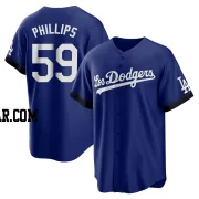 Evan Phillips Men's Los Angeles Dodgers Royal Replica 2021 City Connect Jersey