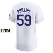 Evan Phillips Men's Los Angeles Dodgers White Elite Home Jersey