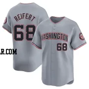 Evan Reifert Men's Washington Nationals Gray Limited Road Jersey